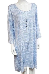 Tango Mango Soft, stretchy fabric 3/4 Sleeve Summer Dress Women’s M - Picture 1 of 14