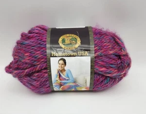 Lion Brand Yarns Heimatstadt USA "Phoenix Azalee" 100 % 4 Unzen 64 Meter - Bild 1 von 5