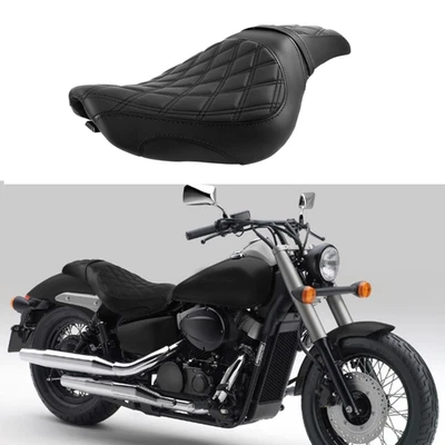 Black Diamond 2-Up Seat For Honda Shadow Spirit VT750C2 / C2A / C2F 2007-2014 - Image 1 of 4