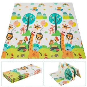 Krabbelmatte Spielmatte Baby Schadstofffrei Faltbar Spielunterlage Krabbeldecke - Bild 1 von 7