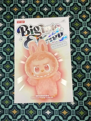 🔥USA🔥 AUTHENTIC POP MART LABUBU MONSTERS BIG INTO ENERGY VINYL PLUSH BLIND BOX - Image 1 of 4