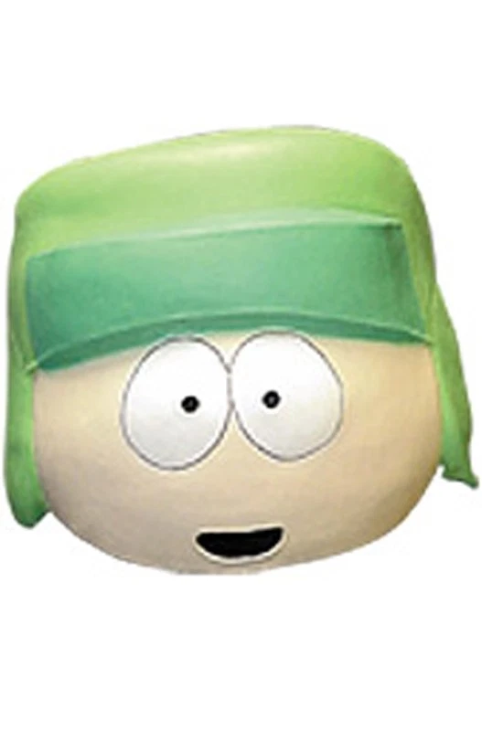 Máscara de látex para adultos South Park Kyle con licencia oficial nueva Foto 1 de 1