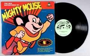 Mighty Mouse - Swiss Cheese Family Robinson (1980) Vinyl LP • New Adventures of - Picture 1 of 2