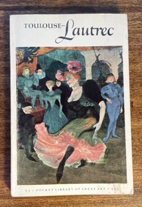Vintage Pocket Library of Great Art Toulouse-Lautrec, 1953 Taschenbuch - Bild 1 von 5