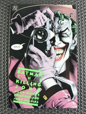 1988 DC Batman The Killing Joke Embossed Paperback 1st Printing VF - Image 1 of 2