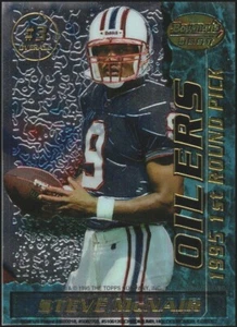  1995 Bowman's Best Mirror Images Draft Picks #3 Steve McNair/Heath Shuler - Bild 1 von 2