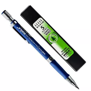 2mm 2B Lead Holder Automatic Mechanical Drawing Drafting Pencil 5 Lead Technical - Picture 1 of 5