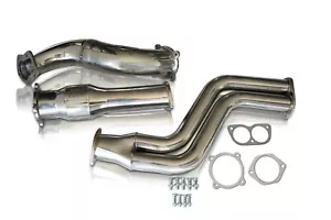 Ford BA BF Falcon XR6 Turbo Dump pipe Hi-flow 100 cell Cat Down incl Y pipe - Picture 1 of 2