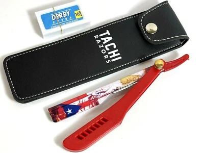 Navaja Garganta Corte Recto Salón Peluquería Puerto Rico Taino Indian Edición Limitada Foto 1 de 4