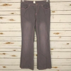 Vintage Forenza Women's Purple Flare Jeans, Size 6 - Picture 1 of 7