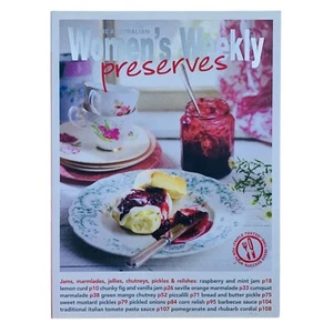 The Australian Women's Weekly Preserves Paperback Cookbook Preserving Recipes - Picture 1 of 19