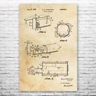Fallout Shelter Patent Poster Print 12 SIZES Cold War Art Security Decor