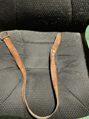 Винтажный кожаный ремень 1950-х Washington Redskins 38 дюймов - Изображение 1 из 4