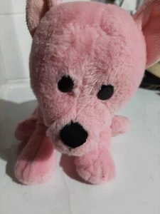 Animal Adventure Dog Puppy Plush 8" All Pink 2015 Large Ears Chihuahua Stuffed - Picture 1 of 7