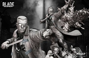 Blade Sculpture(300mm)/Unpainted/Unassembled/3D Printed/Wicked3D - Bild 1 von 8