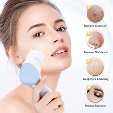 Facial Cleansing Brush Face Scrubber Electric Exfoliating Spin Waterproof