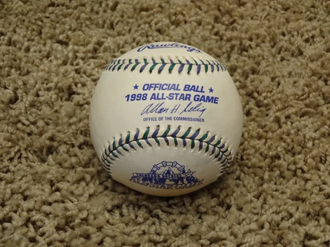 1998 Rawlings Official MLB All Star Game Baseball w/ Autograph~Colorado Rockies Cover