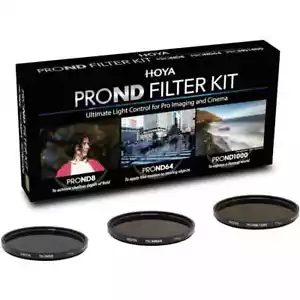 Hoya Digital Filter 52Mm Kit 3 Filters PROND8 PROND64 PROND1000 - Picture 1 of 1