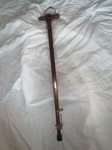 Einzigartiger handgefertigter Hammerkopf Gehstock Stock Volkskunst Holz 30" EICHE - Bild 1 von 11