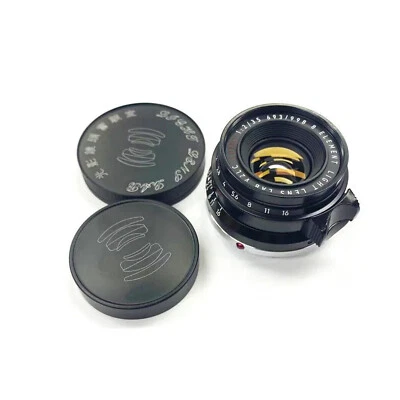 Light lens lab 35mm F/2 F2 black paint lens Leica Summicron M Eight Element - image 1 of 4