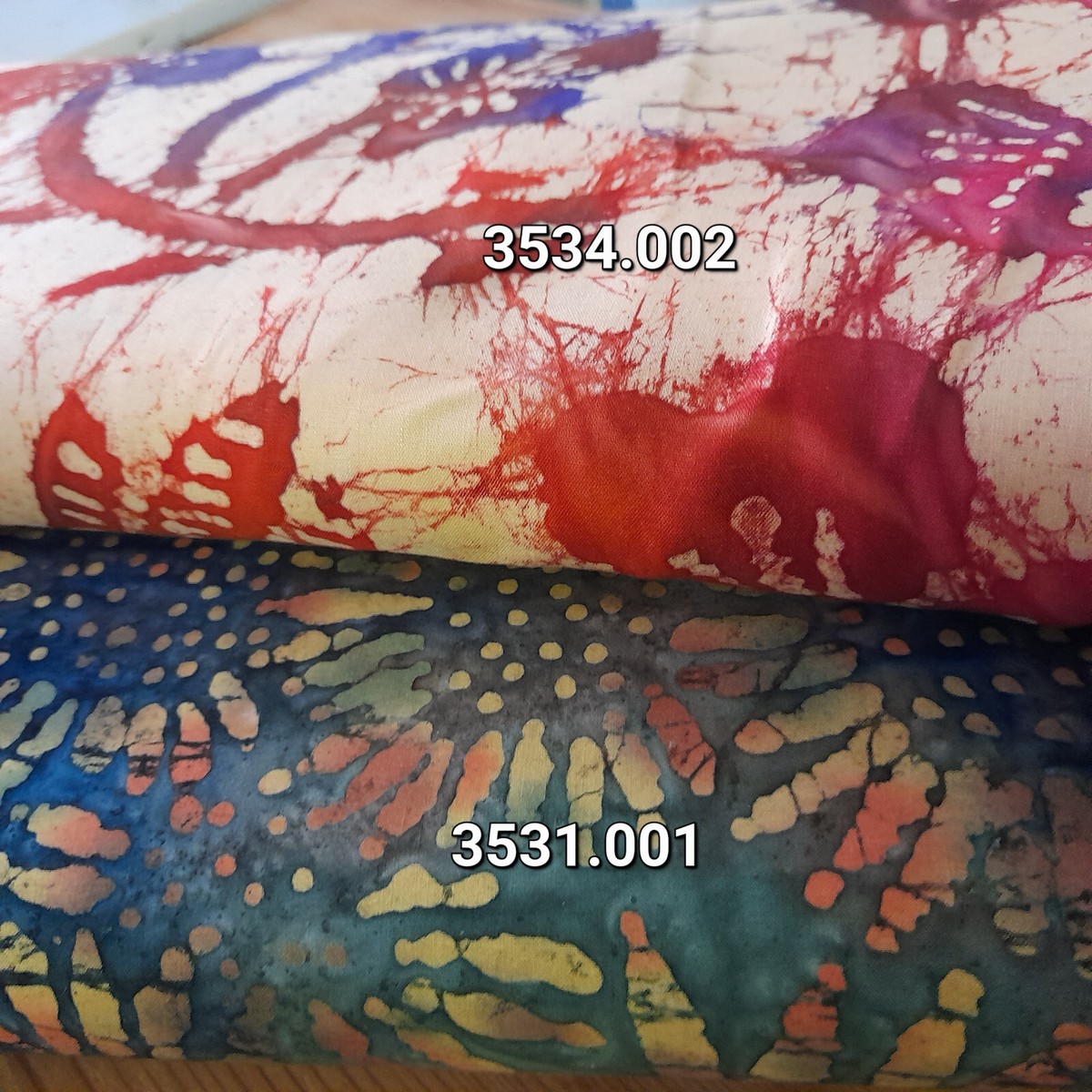 14 Pezzi Tessuti Di Cotone Batik 25x25cm - Stoffe Per Cucito Creativo, Quilting E Hobby Fai Da Te - Foto 8