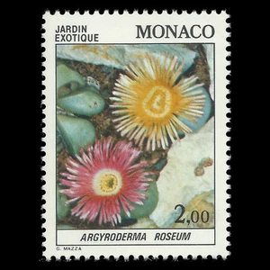 Monaco 1983 - Pflanzen im exotischen Garten Flora Blumen - Sc 1380 postfrisch - Bild 1 von 2