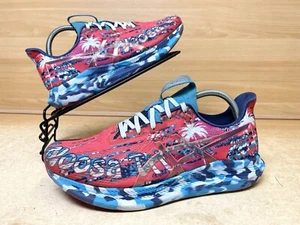 Asics Shoes Size UK 8.5 Noosa Tri 14 Tropical Diva Pink Road Running Trainers - Picture 1 of 23