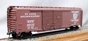 ATHEARN St. Louis Southwestern 50' Double Door Box Car with KD's, C8 - Picture 1 of 4