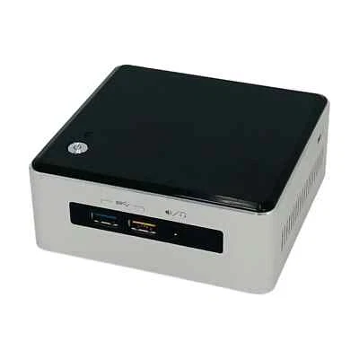 Intel Mini Desktop NUC5i5MYHE i5 16GB 256GB SSD Win 10 PRO WiFi USB 3 DP VGA - Image 1 of 3