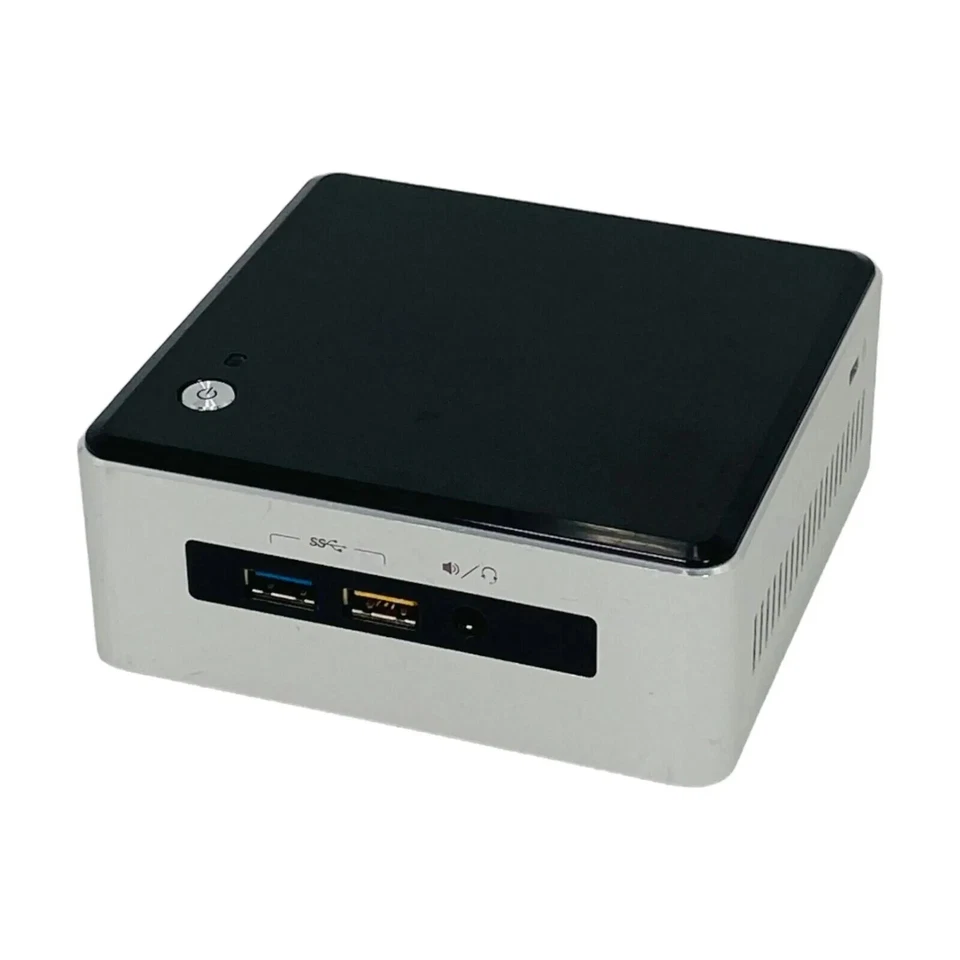 Intel Mini Desktop NUC5i5MYHE i5 16GB 256GB SSD Win 10 PRO WiFi USB 3 DP VGA - Image 1 of 3