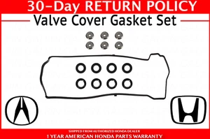 🔥 NEW GENUINE HONDA ACURA 2.4 VALVE COVER GASKET SET 12030-RTA-000 🔥 - Picture 1 of 2