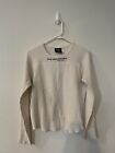 Vintage Polo Jeans By Ralph Lauren Knit Long Sleeve Womens Top