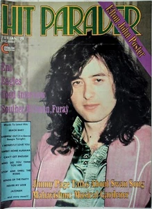 HIT PARADER Magazine January 1975 Led Zeppelin, Eagles, Todd Rundgren, Smokey - Picture 1 of 13