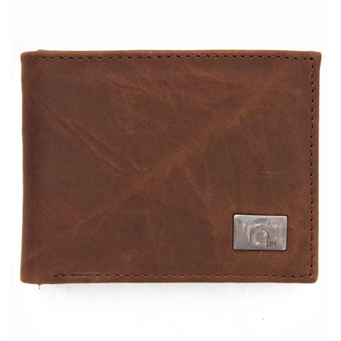 Michigan State University Wallet Bifold Leather Wallet Cover