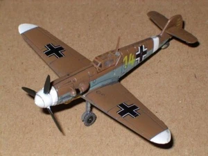 1/144 WW2 Fighter: Messerschmitt Bf-109F Giallo 14 [Germania] #3 FAOTW1: TAKARA - Foto 1 di 2