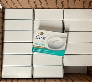 DOVE Beauty Sensitive Skin Moisturizing Bar Soap 3.75 oz Hypoallergenic 36 BARS - Picture 1 of 8