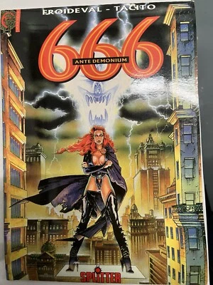2 Very Rare 90’s German Lang Graphic Novels 666 Ante Demonium & Eroticon 1 - Image 1 of 4