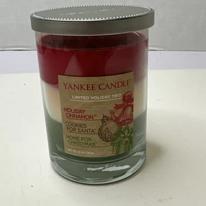 Yankee Candle Holiday Trio Cinnamon, Cookies Home For Christmas 10 oz Neu - Bild 1 von 6