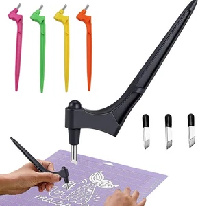 Craft Cutting Pen Cutting Paper Artwork Tool 360-Degree Rotating Blade - Picture 1 of 26