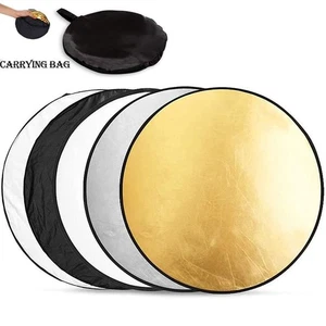 Outdoor 2/5in1 Photography Reflector Portable Reflector Panel Photo Studio - Picture 1 of 16