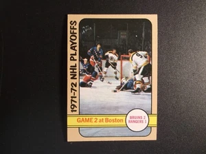 1972-73 Topps Hockey Playoffs Game 2 Card # 3 - Bild 1 von 2