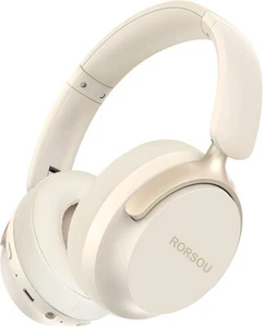 RORSOU B8 Auriculares Bluetooth Sobre la Oreja 50H Tiempo de Juego 6 Modos de Ecualización Micrófono Plegable - Imagen 1 de 7
