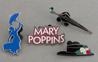 Disney Mary Poppins Musical - 4 x Pin Set  - West End / Theatre Merchandise