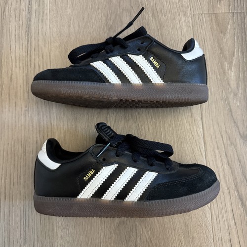 Adidas Samba nere per bambini taglia 12k