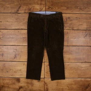 Pantalones de pana vintage Polo Ralph Lauren con cordón 34x28 unisex cónicos - Imagen 1 de 10