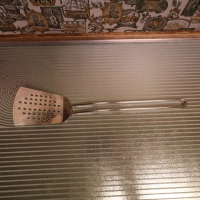 ESPÁTULA WILLIAMS SONOMA 14" COCINA ABIERTA ACERO INOXIDABLE MANGO ALAMBRE PARTIDO Foto 1 de 4