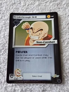 DBZ Dragon Ball Z FOIL Breakthrough Drill 42 CCG Limited Trunks Saga MP Reforged - Picture 1 of 5