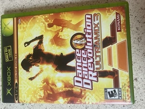 💃 Dance Revolution Ultramix 3 (Original Xbox Game Disc, Konami) Rhythm Music - Picture 1 of 3