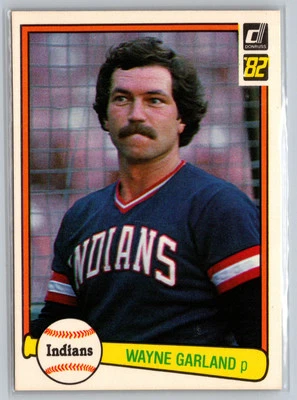 1982 Donruss #489 Wayne Garland - Image 1 of 2