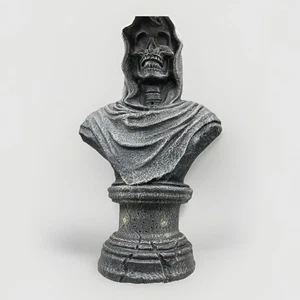 Busto de Halloween de Parca animado iluminado sonido parlante activado por movimiento - Imagen 1 de 6